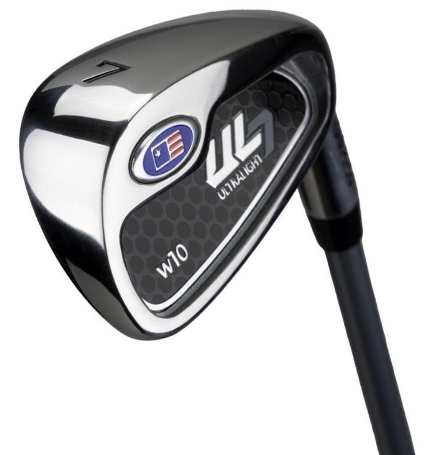 U.S. Kids Golf UL7-63 (160cm) W10 5-Club junior set de golf, acero/grafito + bolsa de pie, azul marino