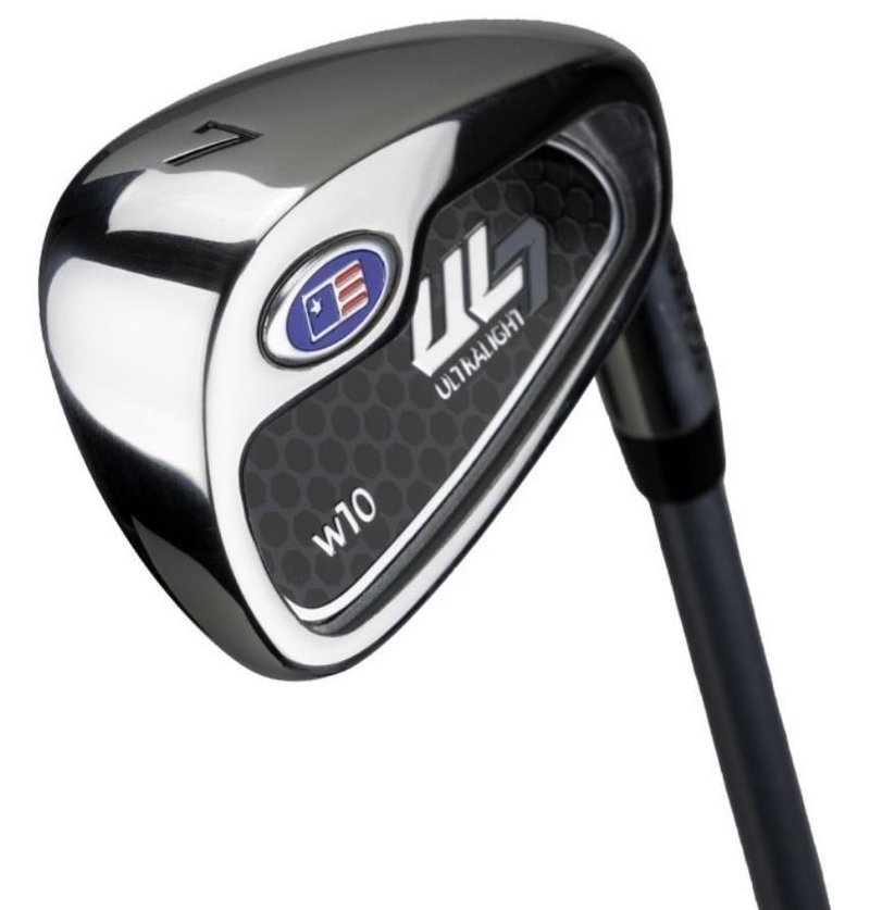 U.S. Kids Golf UL7-63 (160cm) W10 5-Club junior set de golf, acero/grafito + bolsa de pie, azul marino