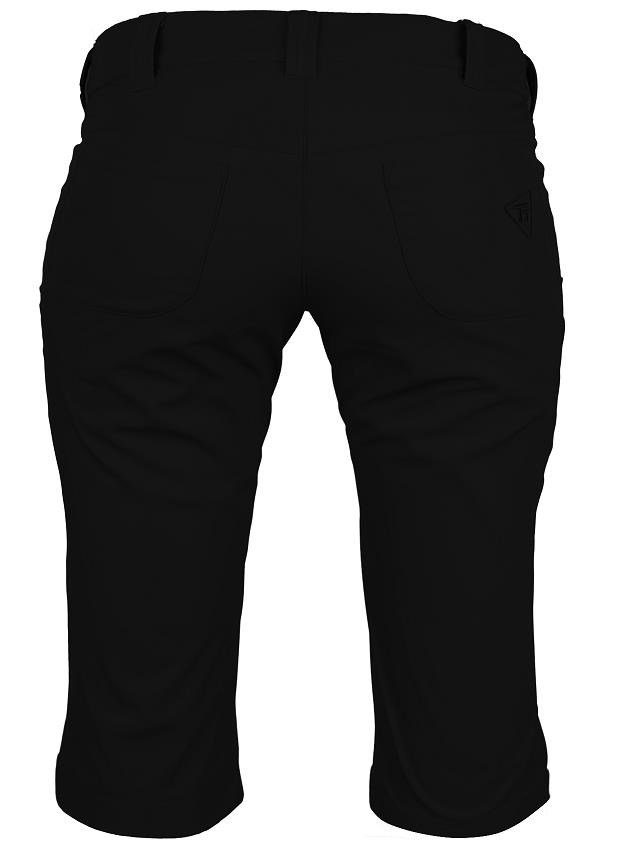 Tony Trevis ladies 3/4 pants pantalones de mujer, negro