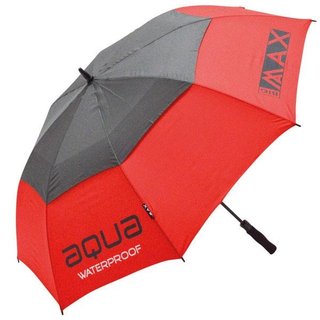 Big Max Aqua Dual Canopy paraguas 60", rojo/carbón