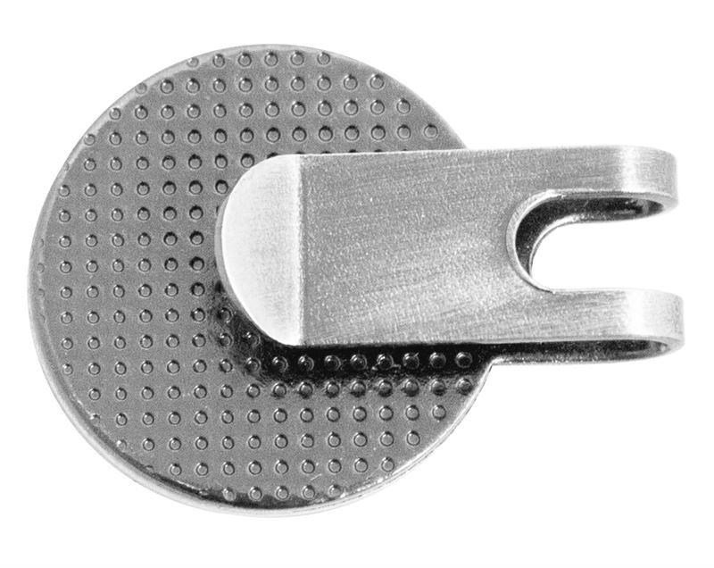 Longridge Deluxe Cap Clip y Marcador de Bola, plateado