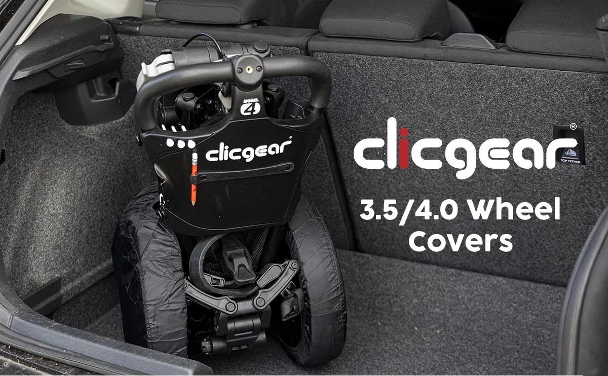 Clicgear Wheel Cover for 1.0/2.0/3.0/3.5+/4/RV3J accesorio para carrito, negro