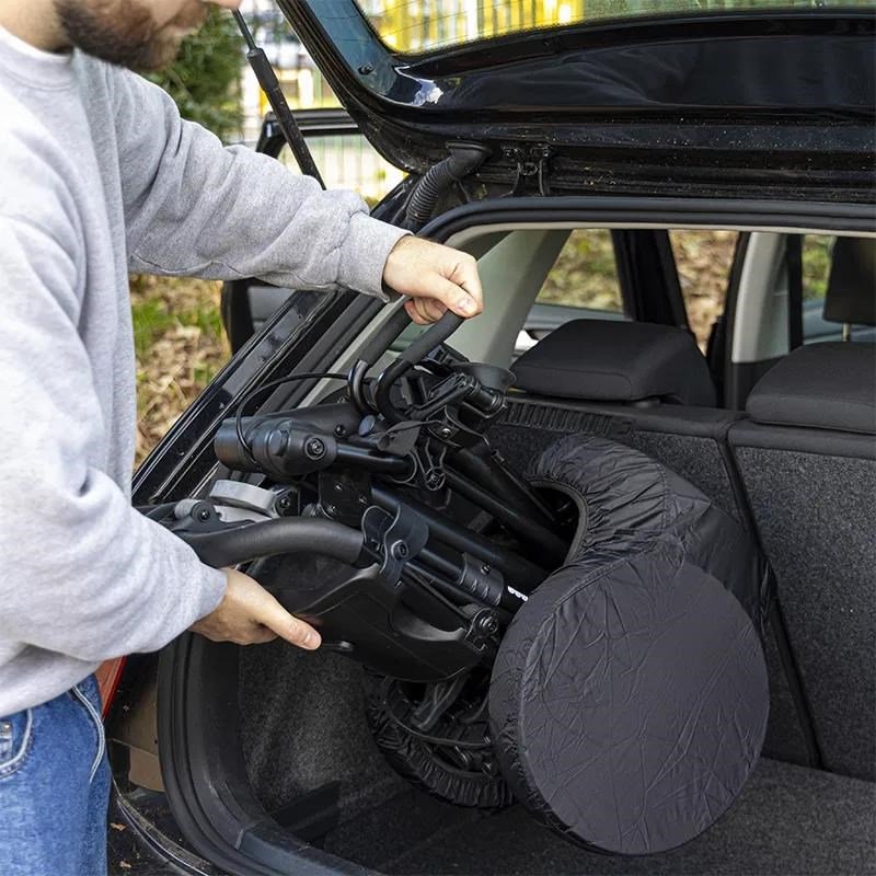 Clicgear Wheel Cover for 1.0/2.0/3.0/3.5+/4/RV3J accesorio para carrito, negro