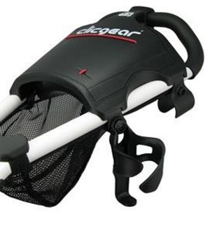 Clicgear portavasos para trolley, estándar (botella 1L), negro