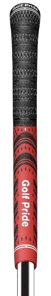 Golf Pride Decade MultiCompound Cord grip, STANDARD, rojo