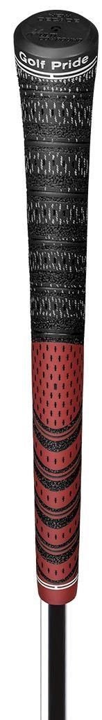 Golf Pride Decade MultiCompound Cord grip, STANDARD, rojo