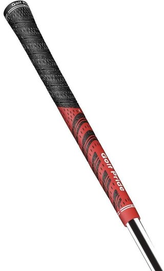 Golf Pride Decade MultiCompound Cord grip, STANDARD, rojo