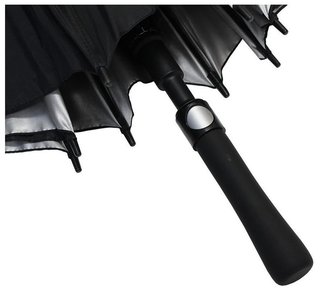 Axglo Axglo Auto Open paraguas 68", negro/negro