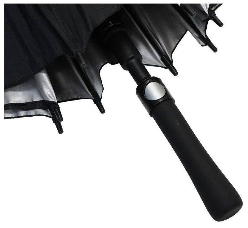 Axglo Axglo Auto Open paraguas 68", negro/negro