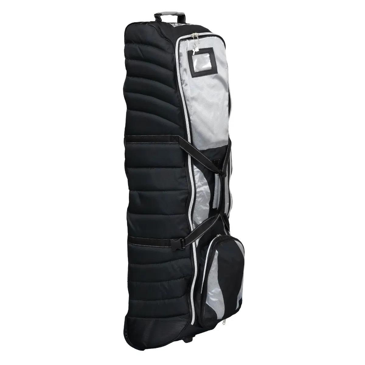 Longridge Tour Deluxe Roller travel bag, negro/plata