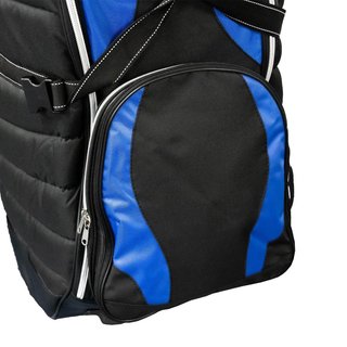 Longridge Tour Deluxe Roller travel bag, negro/plata