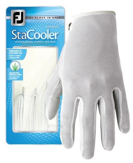 Footjoy FootJoy StaCooler Fashion guante de golf para mujer, blanco