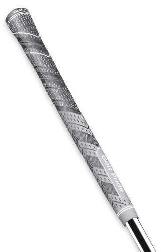 Golf Pride MultiCompound Cord Plus4 grip, MIDSIZE, gris
