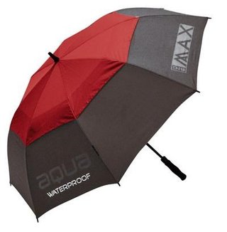 Big Max Aqua UV paraguas 60", carbón/rojo