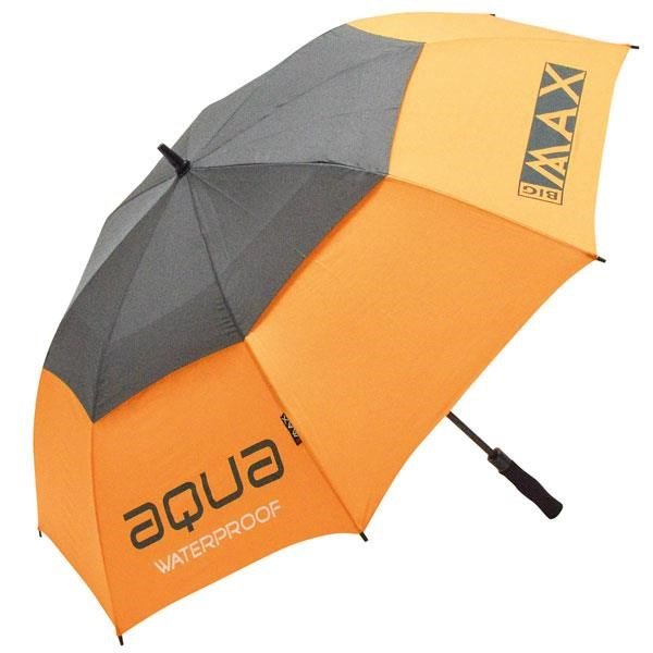 Big Max Aqua Dual Canopy paraguas 60", naranja/carbón