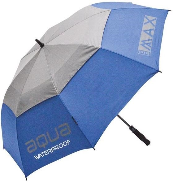 Big Max Aqua Dual Canopy paraguas 60", cobalto/carbón