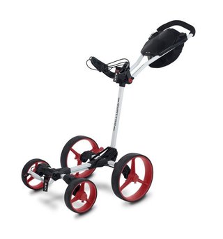 Big Max Blade Quattro carrito manual, blanco/rojo