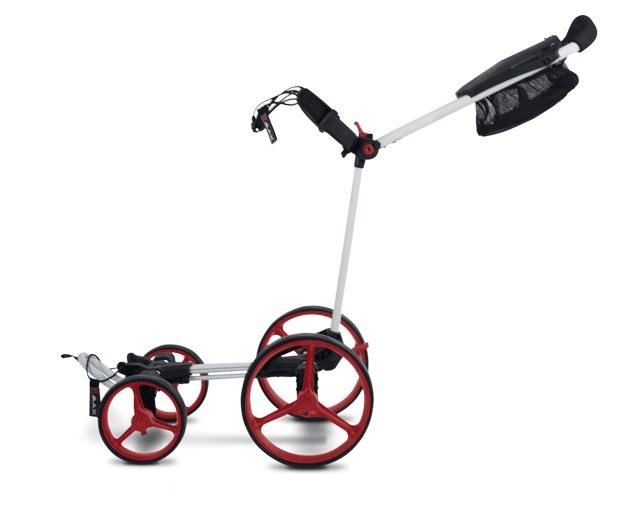 Big Max Blade Quattro carrito manual, blanco/rojo