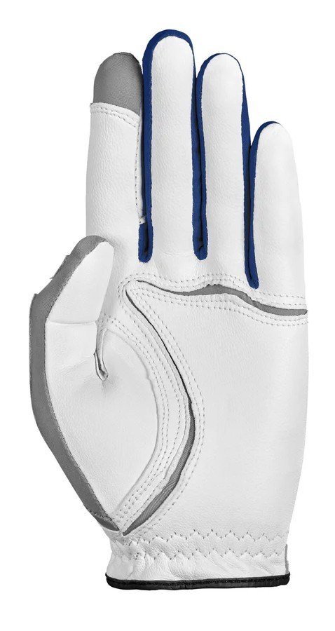 Zoom Zoom Tour guante de golf para hombre, blanco/plata/azul