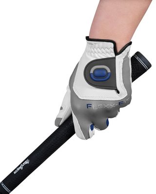Zoom Zoom Tour guante de golf para hombre, blanco/plata/azul