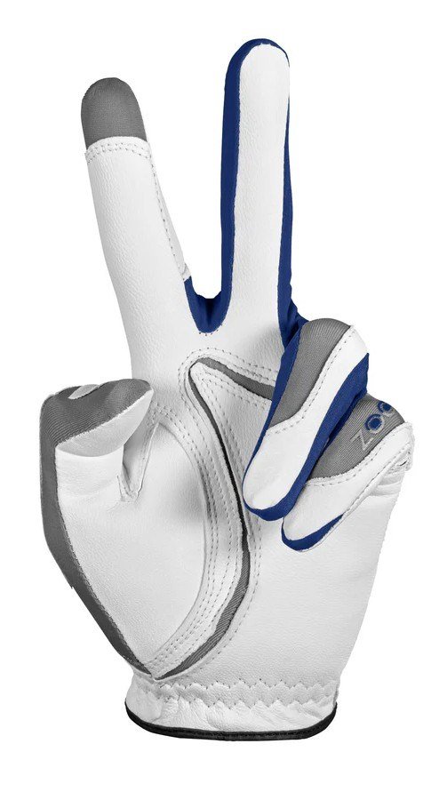 Zoom Zoom Tour guante de golf para mujer, blanco/gris