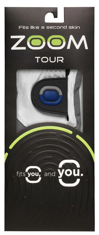 Zoom Zoom Tour guante de golf para mujer, blanco/gris