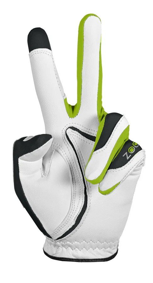Zoom Zoom Tour guante de golf para mujer, blanco/gris