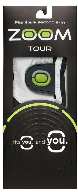Zoom Zoom Tour guante de golf para mujer, blanco/gris