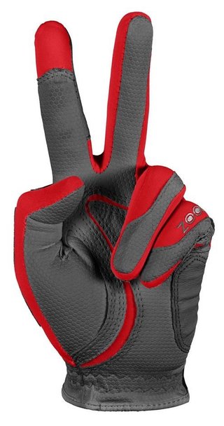 Zoom Zoom Weather guante de golf para hombre, rojo