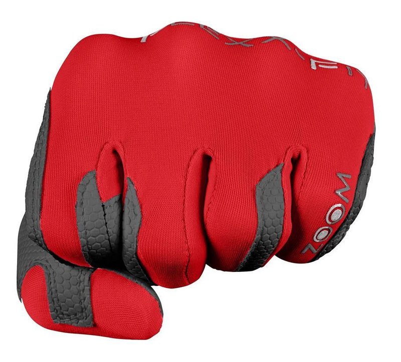 Zoom Zoom Weather guante de golf para hombre, rojo