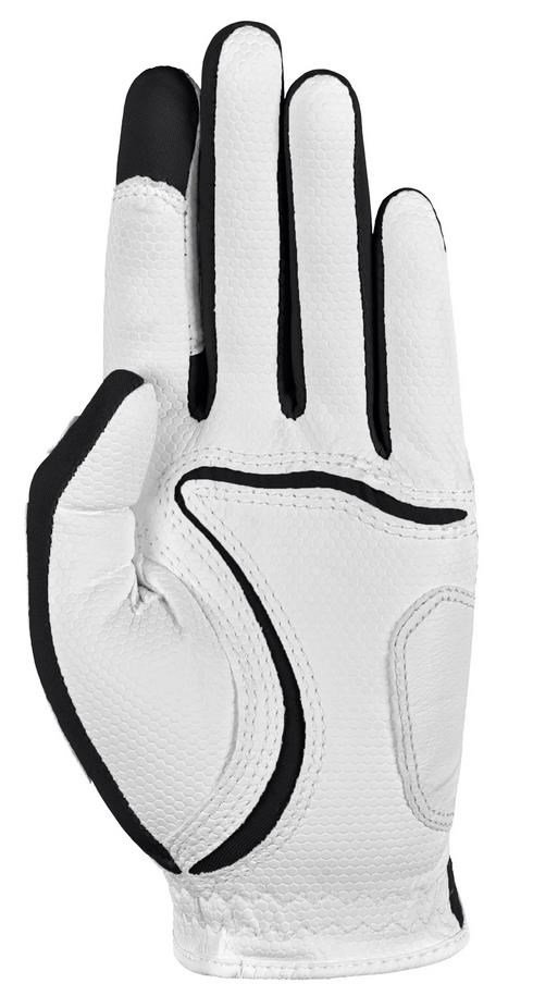 Zoom Zoom Weather guante de golf para mujer, blanco/negro/rojo
