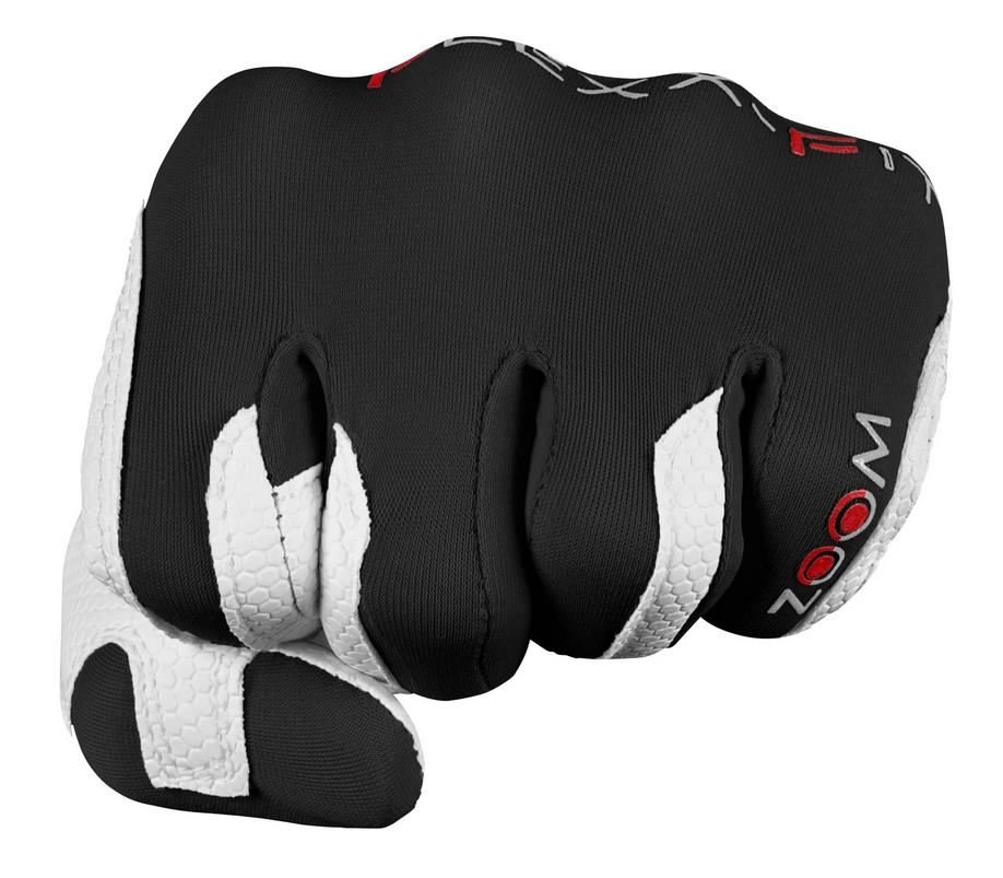 Zoom Zoom Weather guante de golf para mujer, blanco/negro/rojo