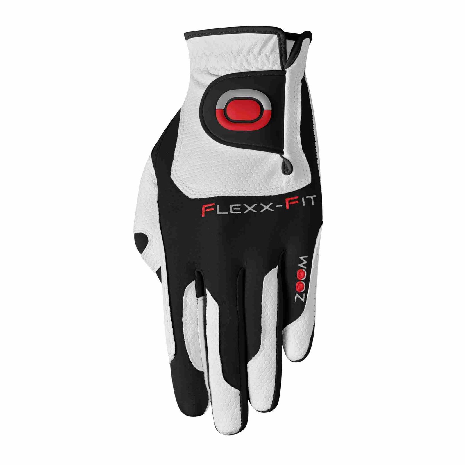 Zoom Zoom Weather guante de golf para hombre, blanco/negro/rojo