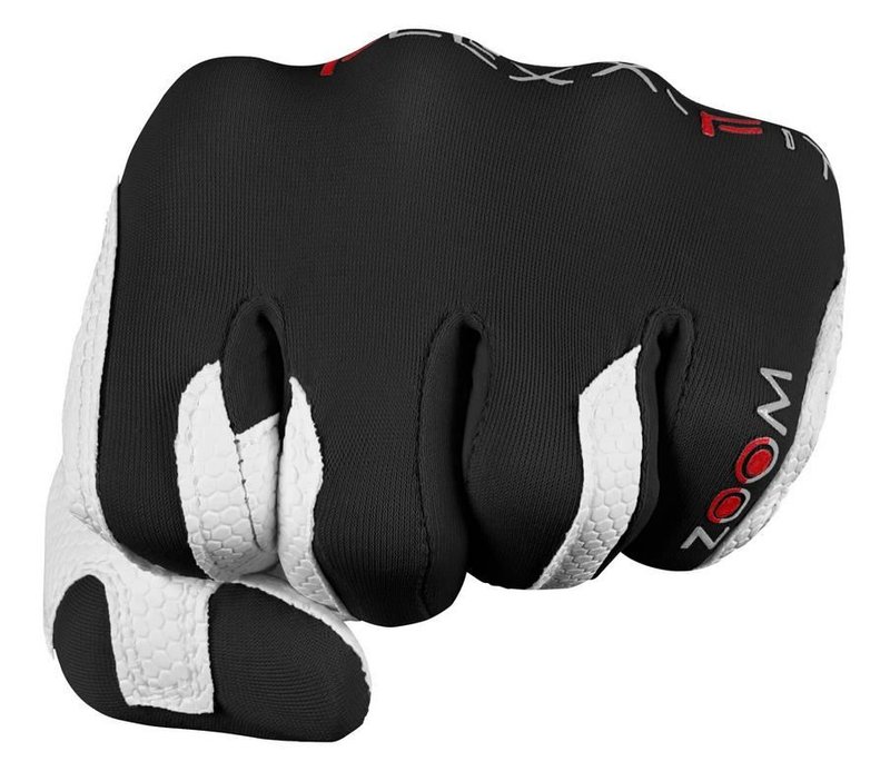 Zoom Zoom Weather guante de golf para hombre, blanco/negro/rojo