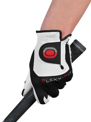 Zoom Zoom Weather guante de golf para hombre, blanco/negro/rojo