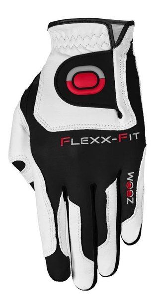 Zoom Zoom Grip guante de golf para mujer, blanco/negro/rojo