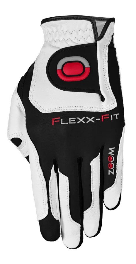 Zoom Zoom Grip guante de golf para mujer, blanco/negro/rojo
