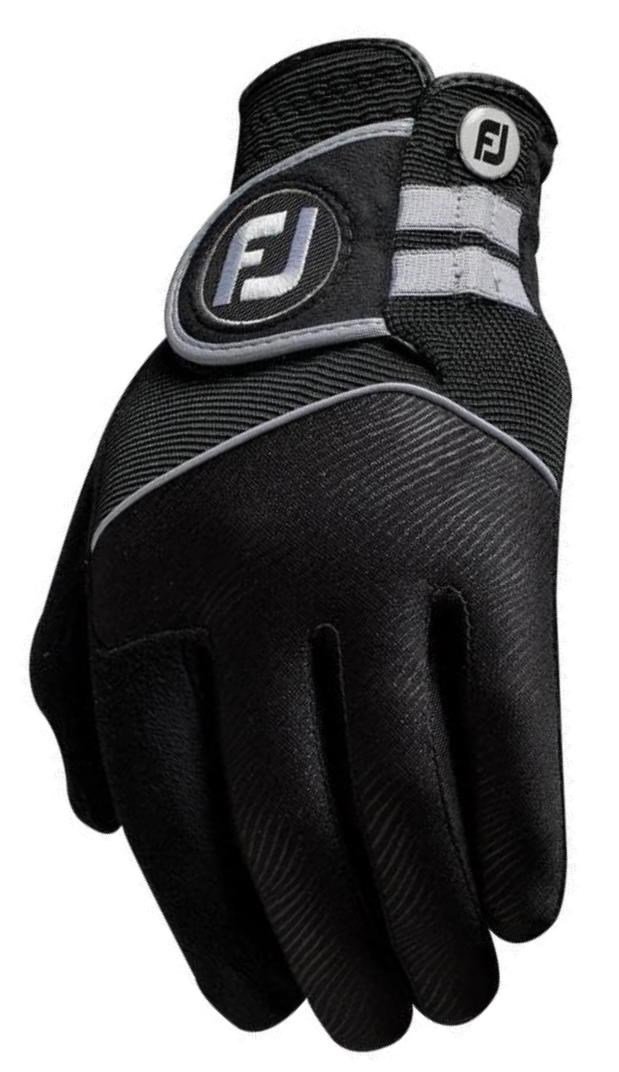 Footjoy RainGrip guante de golf para hombre, negro