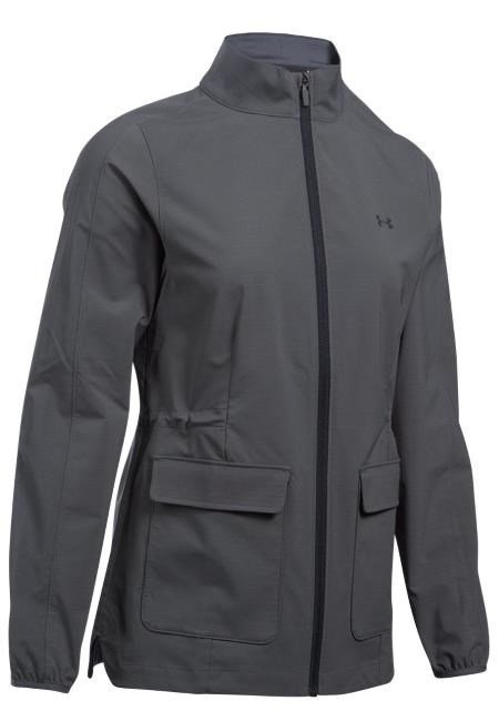 Under Armour Storm WindStrike chaqueta de mujer, gris/negro