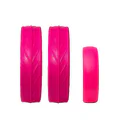 JuCad tires - 2 ruedas traseras, 1 rueda delantera, rosa