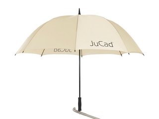JuCad JuCad golf umbrella 68" with pin beige
