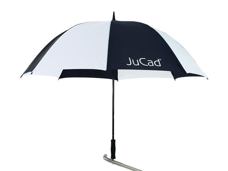 JuCad paraguas de golf 68" con pin, negro/blanco
