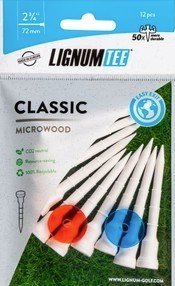 Lignum Tee 72mm (2 3/4") 10pack + disc tee