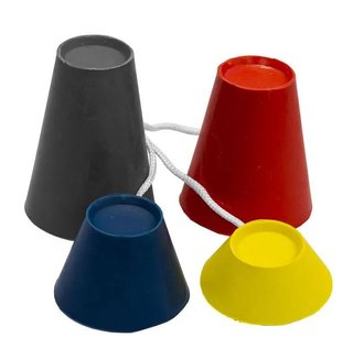 Longridge Jumbo Rubber Winter Tees, 4 unidades