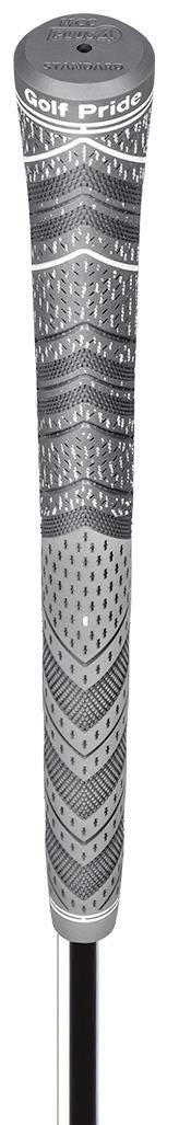 Golf Pride MultiCompound Cord Plus4 grip, STANDARD, gris
