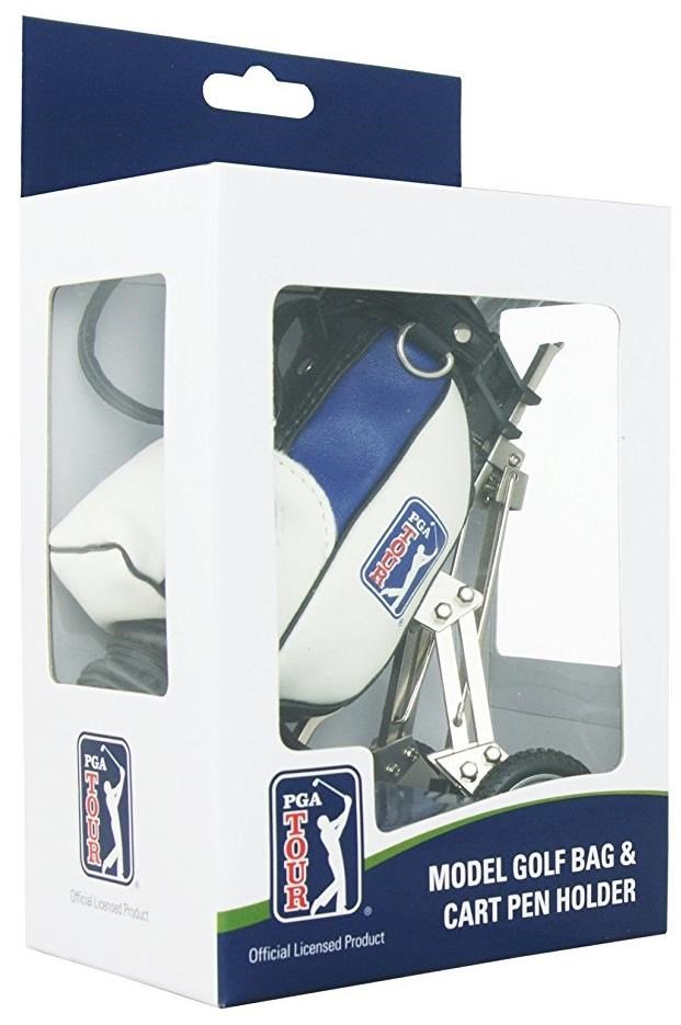 PGA Tour PGA Tour Desktop Golf Bag and Pen Set bolsa de golf, multicolor