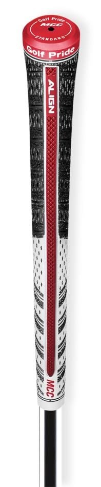Golf Pride MCC Align grip STANDARD blanco/rojo/negro