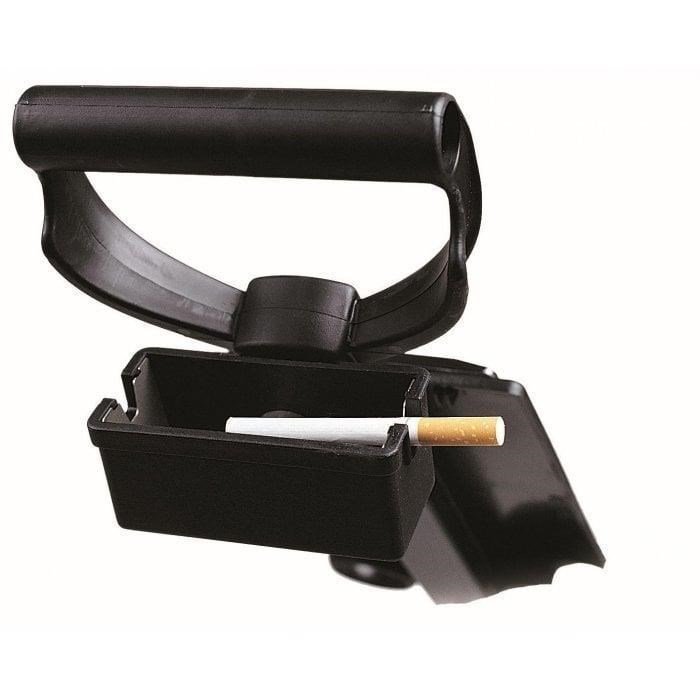 Big Max Ashtray Quick Lock (QL) accesorio para carrito, negro