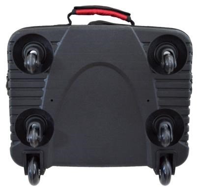 Big Max IQ 2 travel cover bolsa de viaje, negro/rojo