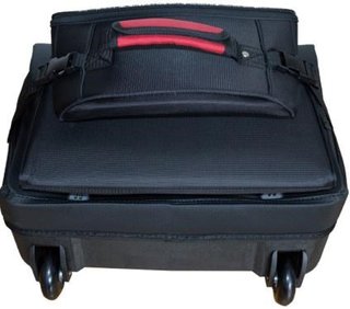 Big Max IQ 2 travel cover bolsa de viaje, negro/rojo